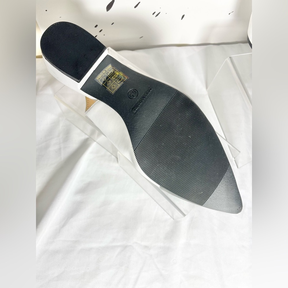 Sz 6.5 Dream Pairs Elegant Women's Slingback Shoes - Black and White - Picture 10 of 10